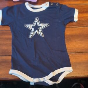 Dallas Cowboys Baby Onesie